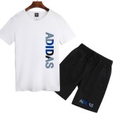 夏季熱銷款 男生套裝 Adidas 愛迪達 短T+短褲 五分褲 短褲 短袖套裝 短袖T恤 上衣 跑步套裝 套裝