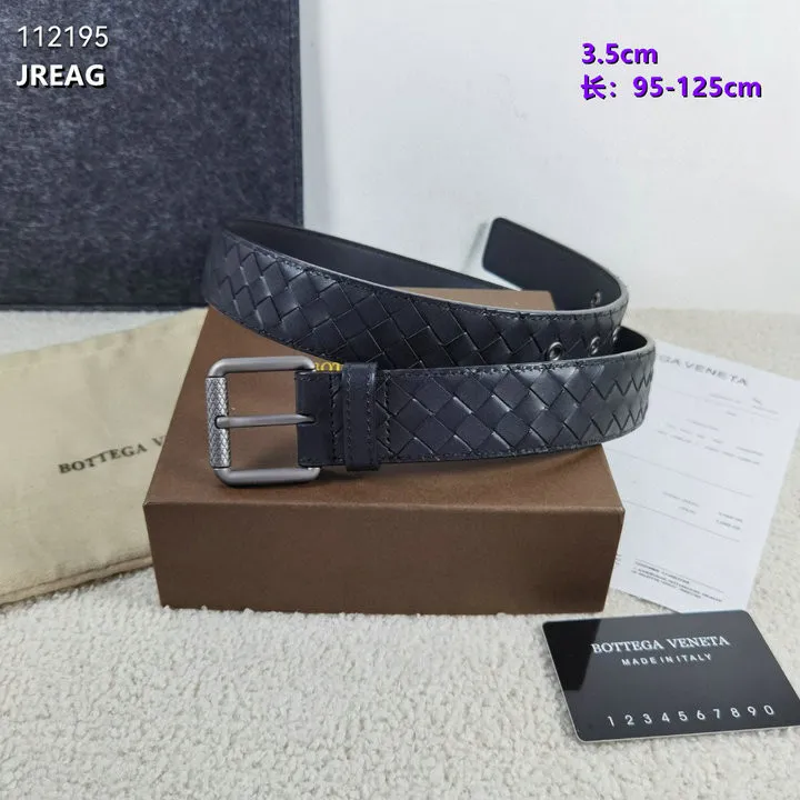 Bottega Veneta 經典編織 皮帶 男生皮帶 腰帶 男生 頭層牛皮皮帶 耐折不掉皮