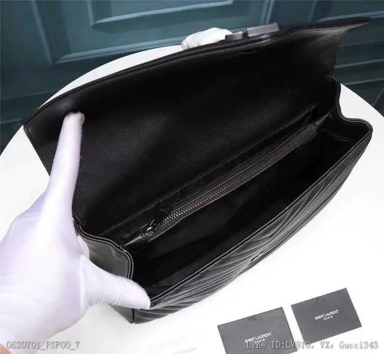 YSL聖羅蘭妖孽SaintLaurentu0026SLP專櫃最新版市場獨家進口皮原廠山羊