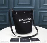 專櫃最新RIVEGAUCHE法式麻布水桶包簡約大氣的造型絕對是街拍爆款
