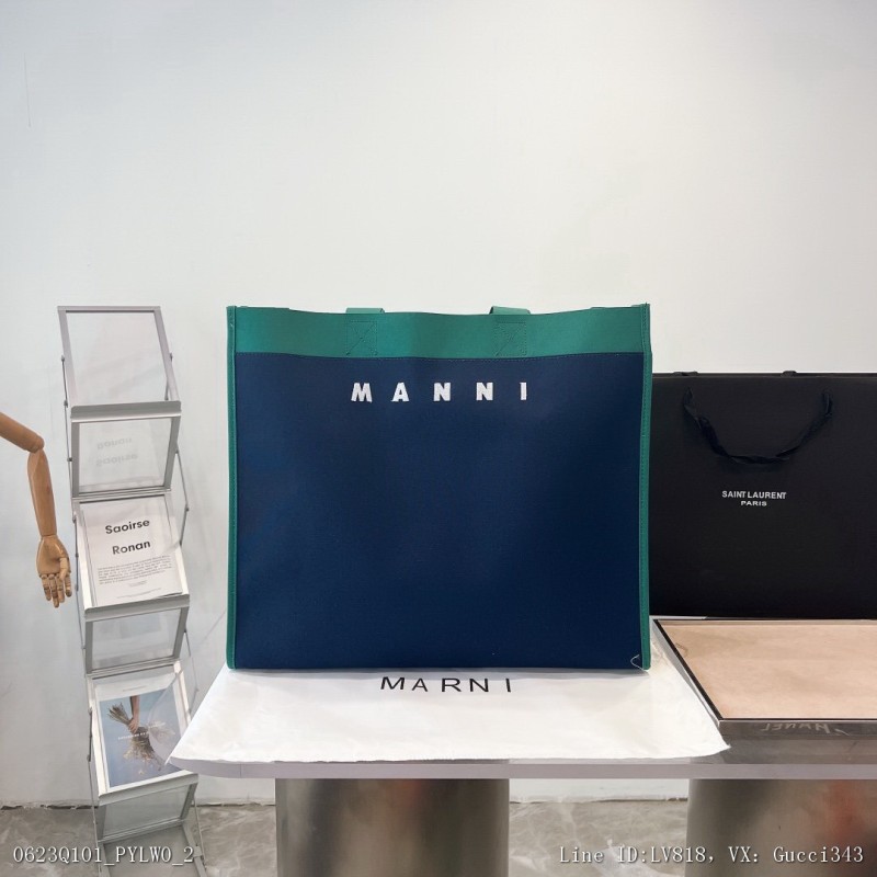 size4740cm升級版Marni購物袋就它一上身時髦度秒秒提升n個