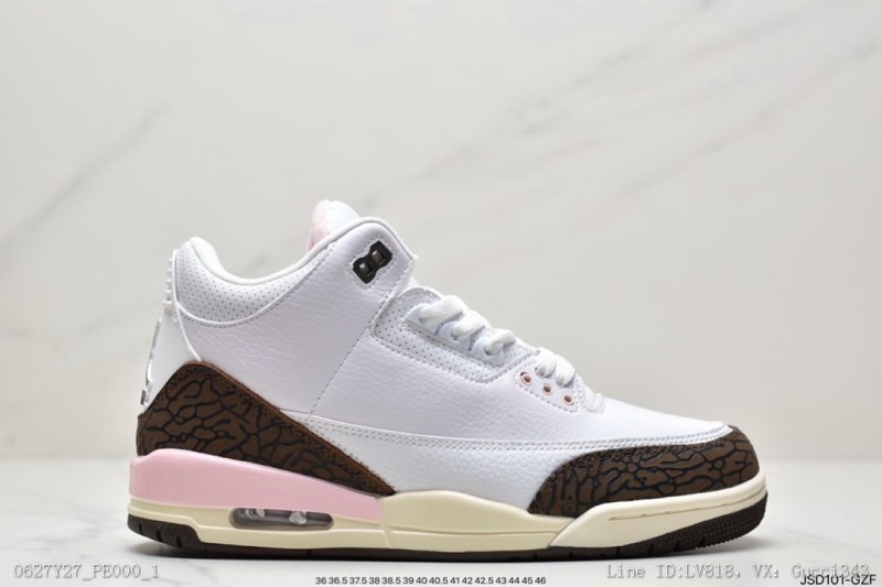 真标耐克NikeAirJordan3Retro迈克尔乔丹AJ3代中帮复古休闲运动文