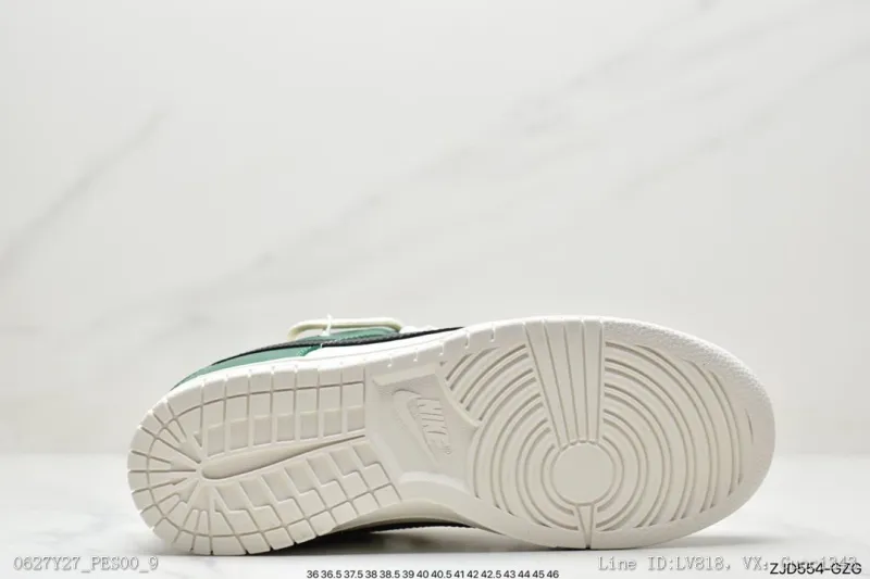 公司级FuturaxNikeDunkLowSB联名解构绑带滑板鞋这双鞋带系统延