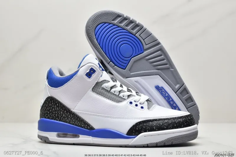 真标耐克NikeAirJordan3Retro迈克尔乔丹AJ3代中帮复古休闲运动文