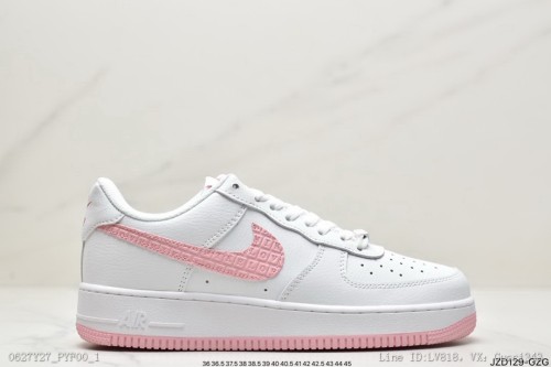 真标耐克NikeAirForce1Low空军一号低帮百搭休闲运动板鞋柔软