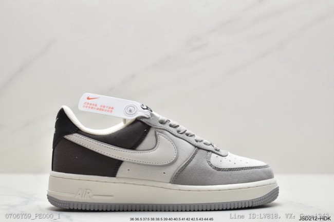 公司級耐克NikeAirForce107空軍一號低幫百搭休閒運動板鞋柔