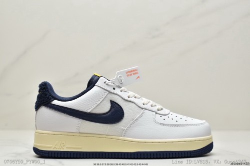 公司級耐克NikeAirForce1Low空軍一號低幫百搭休閒運動板鞋柔軟