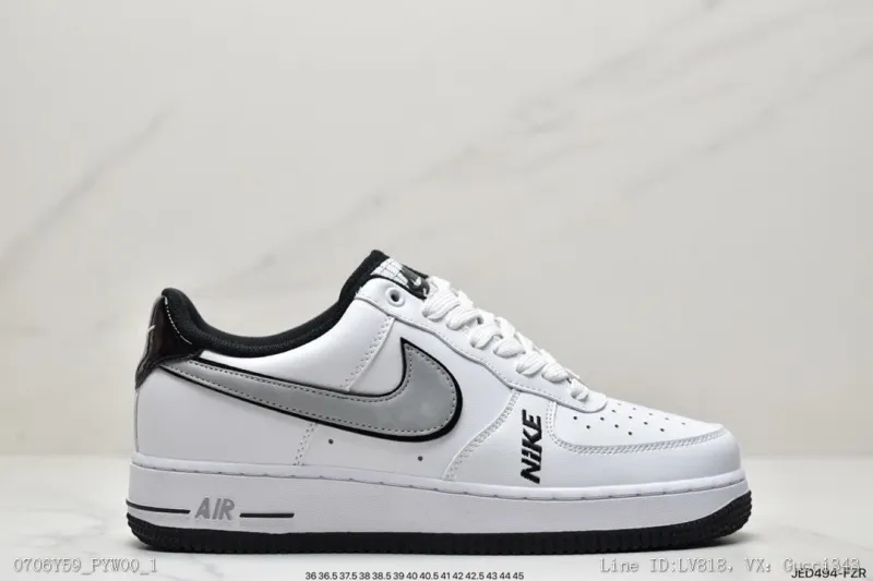 公司級耐克NikeAirForce1Low空軍一號低幫百搭休閒運動板鞋柔軟