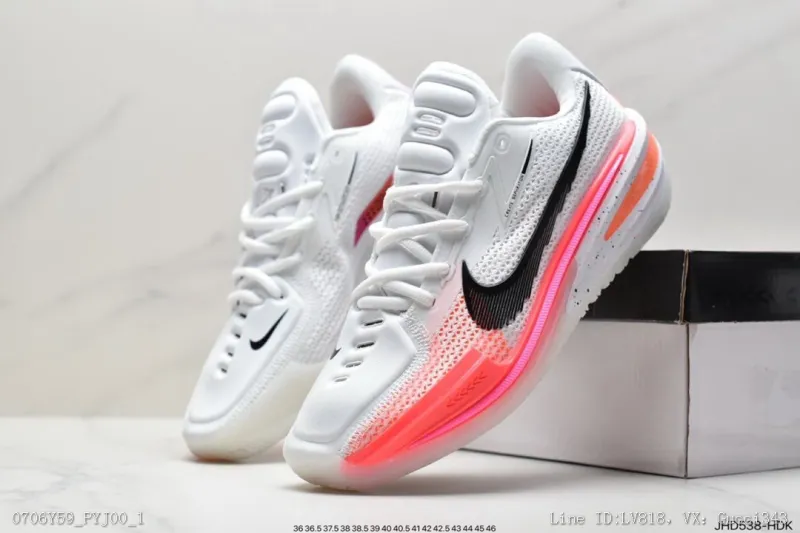 公司級NIKEAIRZOOMGTCUTEP水蜜桃獨家純原全鞋身原檔案刺繡細