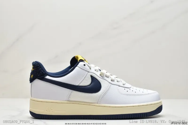 公司耐克NikeAirForce1空一白低休板鞋官方同步原