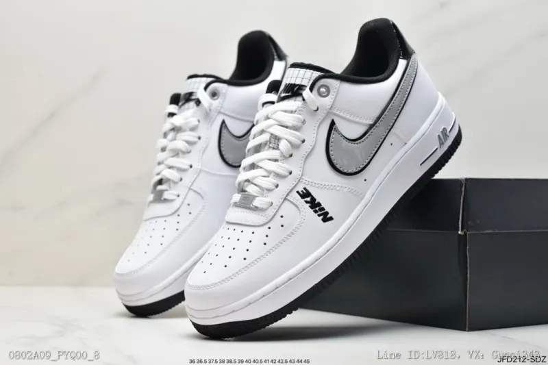 公司耐克NikeAirForce1空一白低休板鞋官方同步原