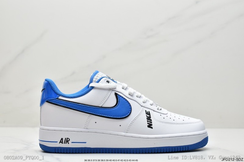 公司耐克NikeAirForce1空一白低休板鞋官方同步原