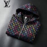 Louis Vuitton 路易威登 滿版 外套 風衣外套 連帽風衣 防風外套 防風夾克 外套 男生衣著