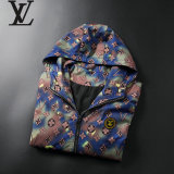 Louis Vuitton 滿版 漸變 外套 風衣外套 連帽風衣 防風外套 防風夾克 外套 男生衣著