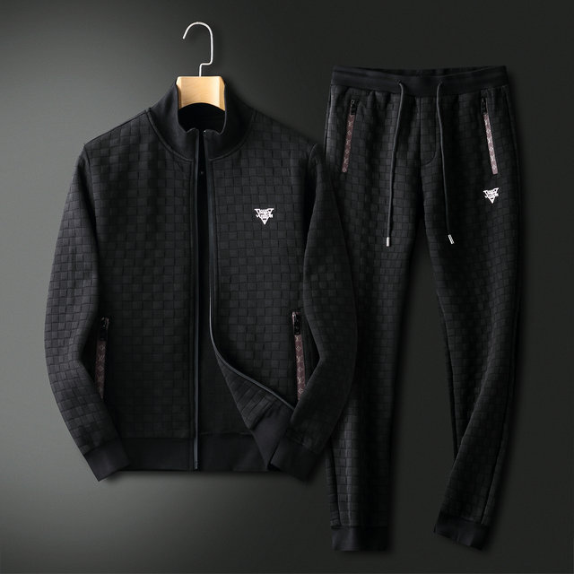 Louis Vuitton 路易威登 秋冬套裝 長袖外套 長褲 休閒兩件套 男生套裝