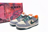 綠灰橘 耐克Dunk 低幫板鞋 LF0039-017 Otomo Katsuhiro x Nike SB Dunk Low Steamboy OST 01 36-46