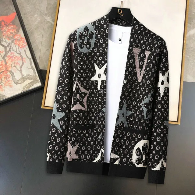 Louis Vuitton 路易威登 毛衣 開衫外套 新款羊毛衫 男士羊毛衫