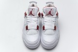 白紅 頭層皮喬丹4代籃球鞋 CT8527-112 Air Jordan 4 Retro 「Metallic Red」015