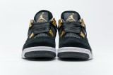 黑金 牛巴革喬丹4代籃球鞋 308497-032 Air Jordan 4 Retro 「Royalty」