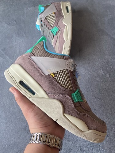 UN灰褐 喬丹4代籃球鞋 DJ5718-242 Union LA x Air Jordan 4 Taupe Haze 13