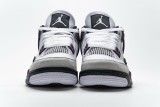 大巴黎 頭層皮喬丹4代籃球鞋 CZ5624-100 PSG x Air Jordan 4 025