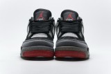 黑紅OW 頭層皮喬丹4代籃球鞋 CV9388-001 OFF White x Air Jordan 4 Bred 027