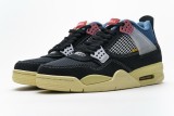 UN聯盟 喬丹4代籃球鞋DC9533-001 Union LA x Air Jordan 4 Retro SP Off Noir Black 027