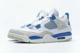 白藍 頭層皮喬丹4代籃球鞋 308497-105 Air Jordan 4 Retro -Military Blue-026