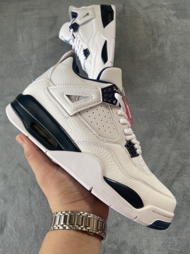 哥倫比亞藍 公司級喬丹4代籃球鞋 314254-107 Air Jordan 4 Retro LS -Legend Blue- 01