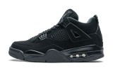 黑貓 牛巴革喬丹4代籃球鞋 CU1110-010 Air Jordan 4 Retro 「Black Cat」