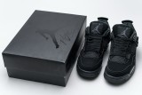 黑貓 牛巴革喬丹4代籃球鞋 CU1110-010 Air Jordan 4 Retro 「Black Cat」