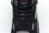 黑紅OW 頭層皮喬丹4代籃球鞋 CV9388-001 OFF White x Air Jordan 4 Bred 027
