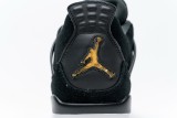 黑金 牛巴革喬丹4代籃球鞋 308497-032 Air Jordan 4 Retro 「Royalty」