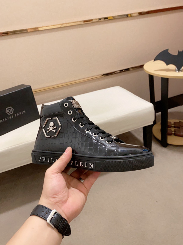 Philipp Plein PP高幫鞋 男士最新款休閑鞋