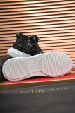 Philipp Plein PP高板鞋 男士最新款休閑鞋 全羊皮內裏