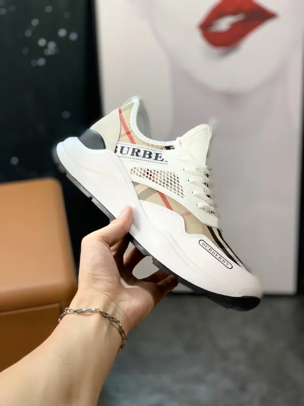 Burberry 巴寶莉 男士休閒鞋 休閒小白鞋