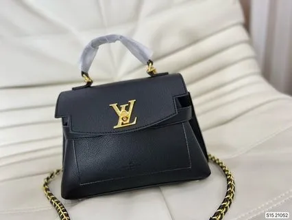 Lv新款 精美線條 優雅編織鏈帶實現斜挎 肩背包