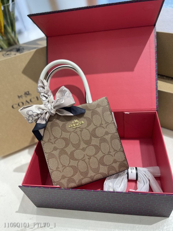 折疊禮盒包裝MiniCally高品質蔻馳COACH代工廠最新購物袋