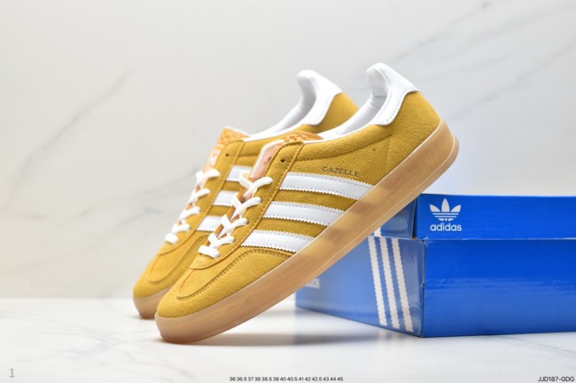 Adidas Gazelle Indoor Trainers 羚羊內訓系列低幫復古運動德訓風板鞋