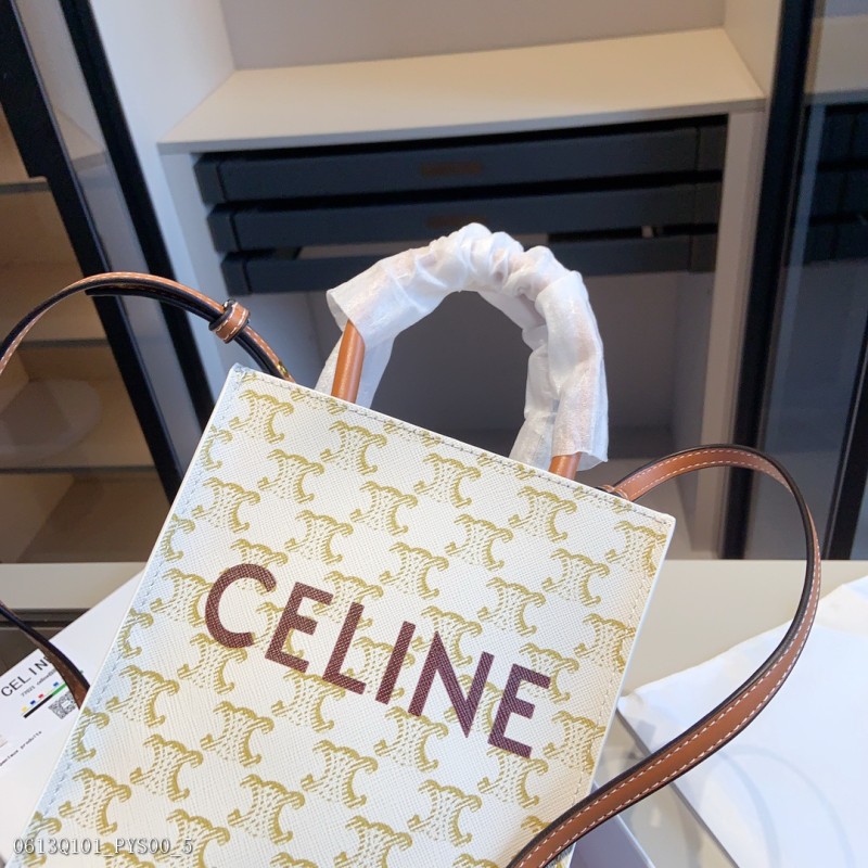 Celine爆款老花系列～迷你購物袋托特包