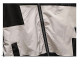 阿迪達斯2023秋季新款Adidas抖音夾克上衣連帽沖鋒衣LOGO拼接運動休閑防風情侶外套