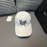 Dior(迪奥)新款原單棒球帽，Dior刺繡，網紅明星同款