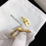 原單貨新品巴黎世家Balenciaga新款金色耳釘耳環