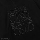 Loewe羅意威新款萬針立體刺繡連帽衛衣超經典超百搭