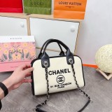 Chanel手提小箱子包 手感超級好原版五金