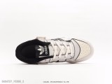 阿迪達斯Forum84Low灰黑米低幫百搭潮流休閑運動板鞋