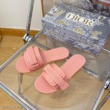 Dior迪奥魔術貼拖鞋最新魔術貼扣涼拖鞋系列全新色系！