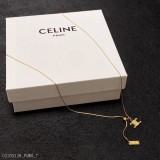 爆款Celine賽琳凱旋門吊墜項鏈14K精鋼保色材質雕刻鏤空圖案！