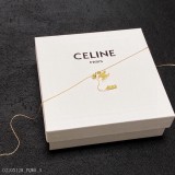爆款Celine賽琳凱旋門吊墜項鏈14K精鋼保色材質雕刻鏤空圖案！