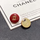 小香Chanel網紅同款最高代購級別新年紅耳釘925純銀針頂級原單品質